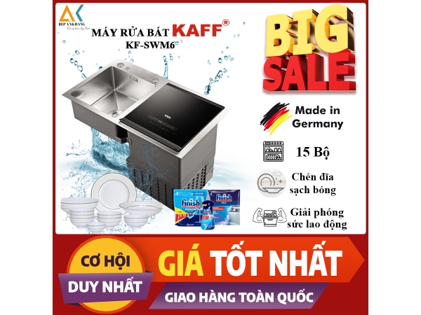 Máy Rửa Chén Kết Hợp Bồn Rửa KAFF KF-SWM6 -Made in Germany